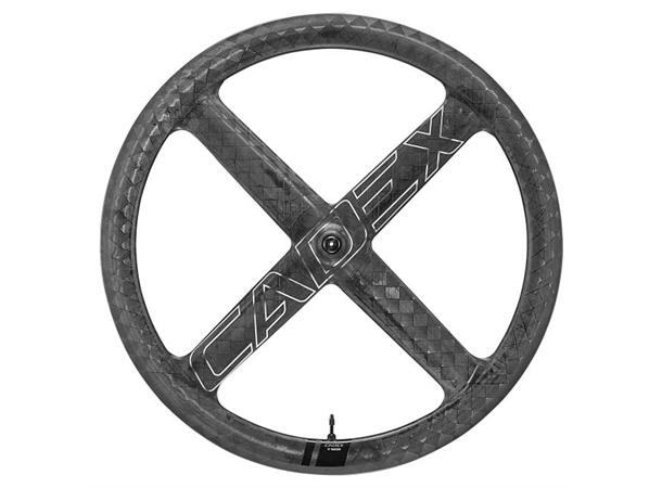 CADEX Forhjul 4-SPOKE AERO TUBELESS Front Wheel 840g