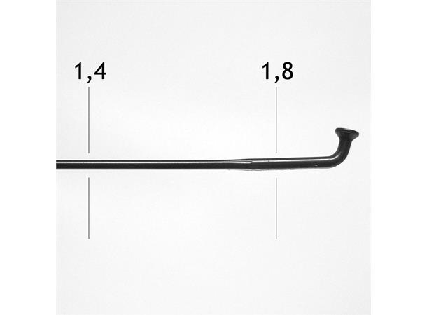 Sapim Eike Super 294mm Straight Pull - 1.8/1.4/1.8