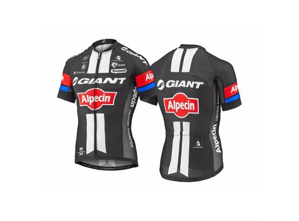 Giant Team Alpecin Trøye Hvit  M Sykkeltrøye Kort Erm