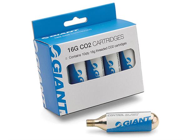 Giant Pumpepatron CO2 16G 50stk THREADED CARTRIDGE