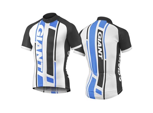 Giant GTS SS JERSEY BLACK/BLUE XXL Sykkeltrøye Kort Erm