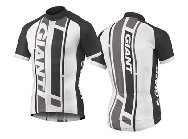 Giant GTS SS JERSEY BLACK/GREY XXL Sykkeltrøye Kort Erm