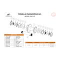 Formula Nav Serivce kit F RX512 Parts : 4.6.7.8.2
