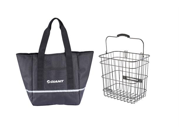 Giant Kurv til styre #3 METRO PANNIER BASKET with bag