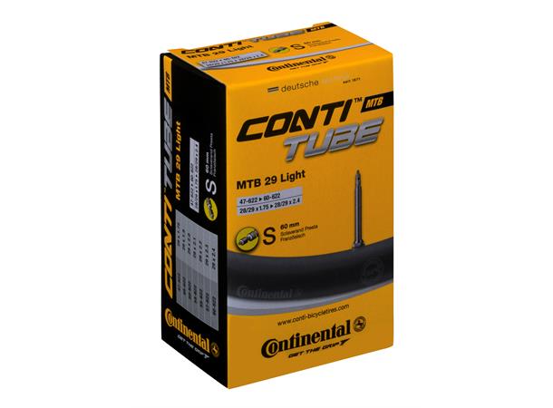 Continental MTB Tube Light 29x1.75-2.5 Presta 60mm