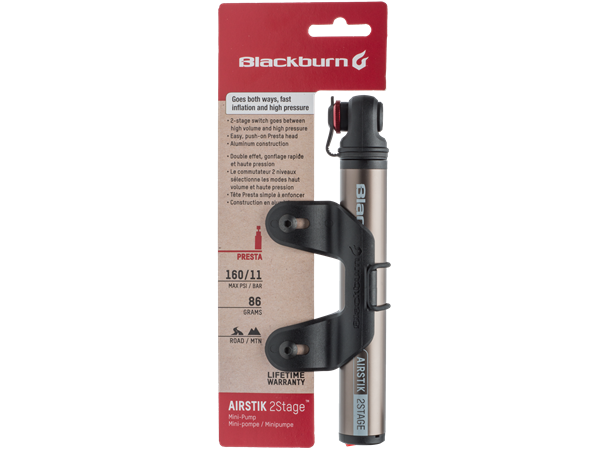 Blackburn AirStik 2Stage - Grey Anodized