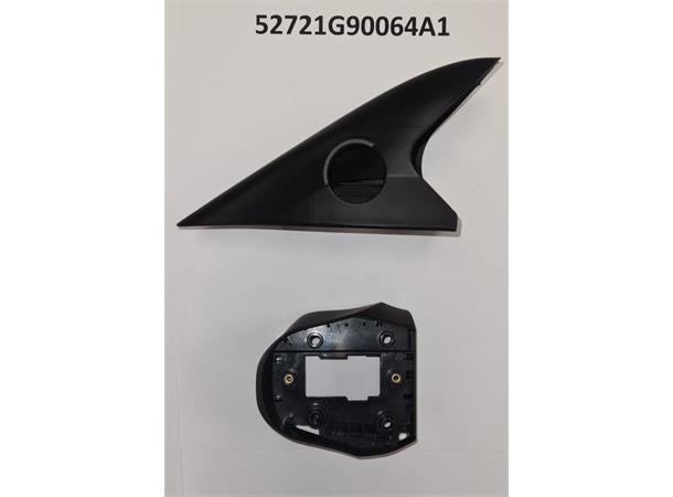Giant E Batterihus deksel topp - Black Passer Explore serien S/M