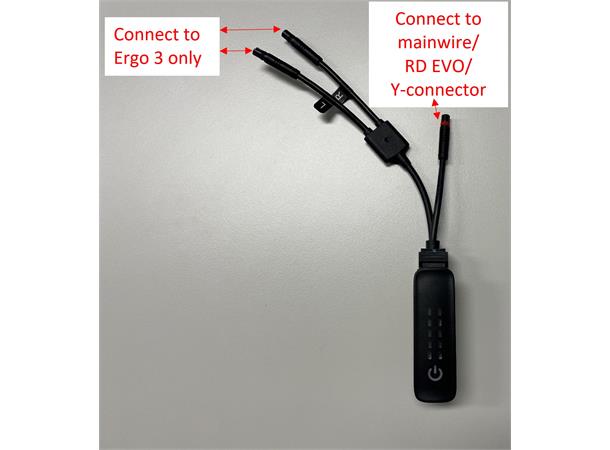 Giant Y-connector For ridecontroll go extension