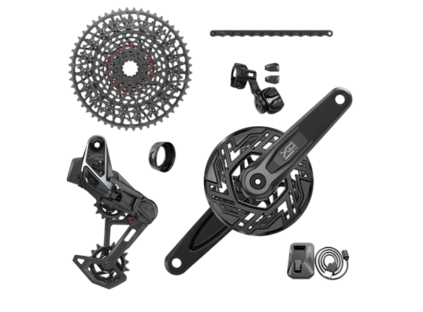 Sram gruppesett XO T-Type Eagle E-MTB 104BCD, 36t, 10-52t