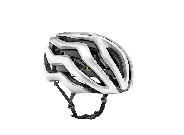 Giant Hjelm Rev Pro Gloss White S 51-55 MIPS CPSC/CE