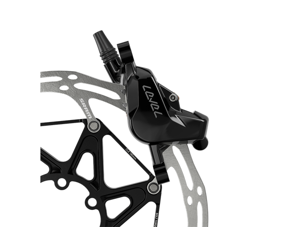 Sram Disc Brake Level Silver Stealth 2P Rear 2000mm Alu Lever, SS Hardware