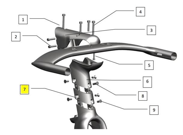 Giant Styrespacer Trinity H 25.2mm