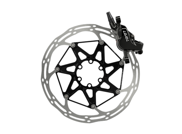 Sram Disc Brake Level Ultimate Stealth 2 Rear, Black Ano, 2 piston