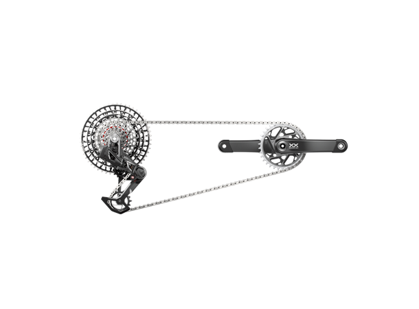Sram gruppesett XXSL T-Type Eagle AXS 175mm, DM 34t, DUB, 10-52t