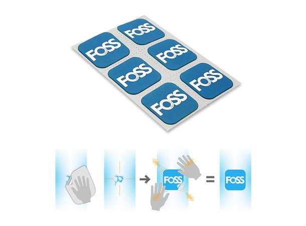 Foss Slange Rep. Kit 6 stk "puter"